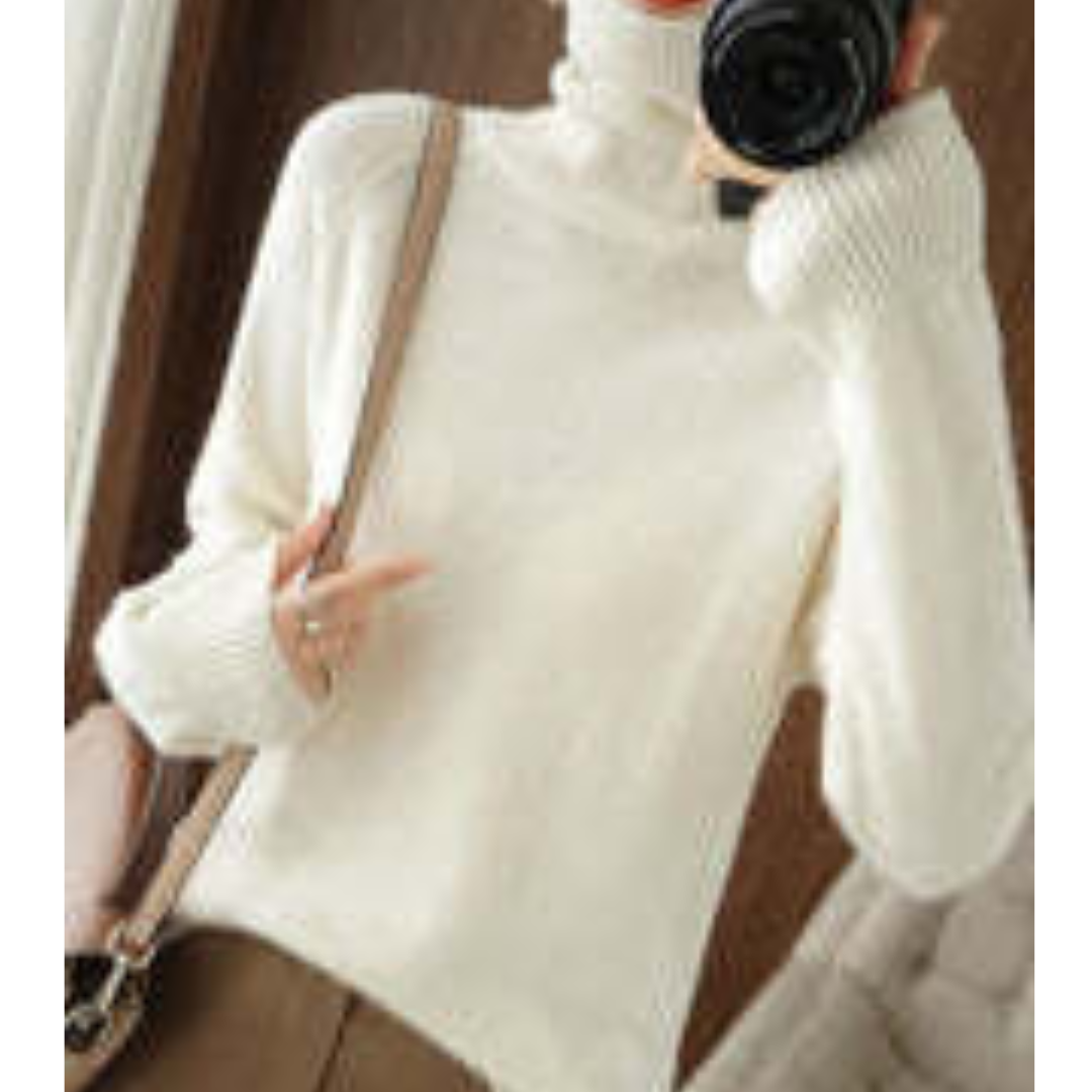Women's Classic Crew Neck Long Sweater