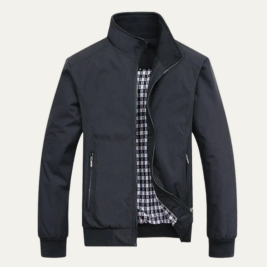 Men's Relaxed Fit Lightweight Bomber Jacket - OutfitLondon
