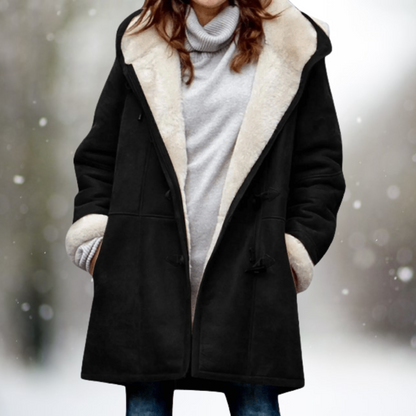 Cozy Faux Suede Winter Coat