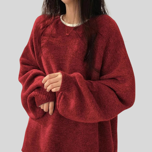 Soft Oversized Winter Sweater - OutfitLondon