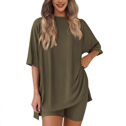 Trendy 2-Piece Outfit Set for Women - OutfitLondon