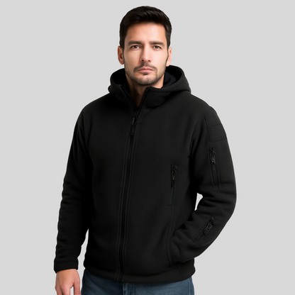 Men's Insulated Multi Pocket Fleece Jacket - OutfitLondon
