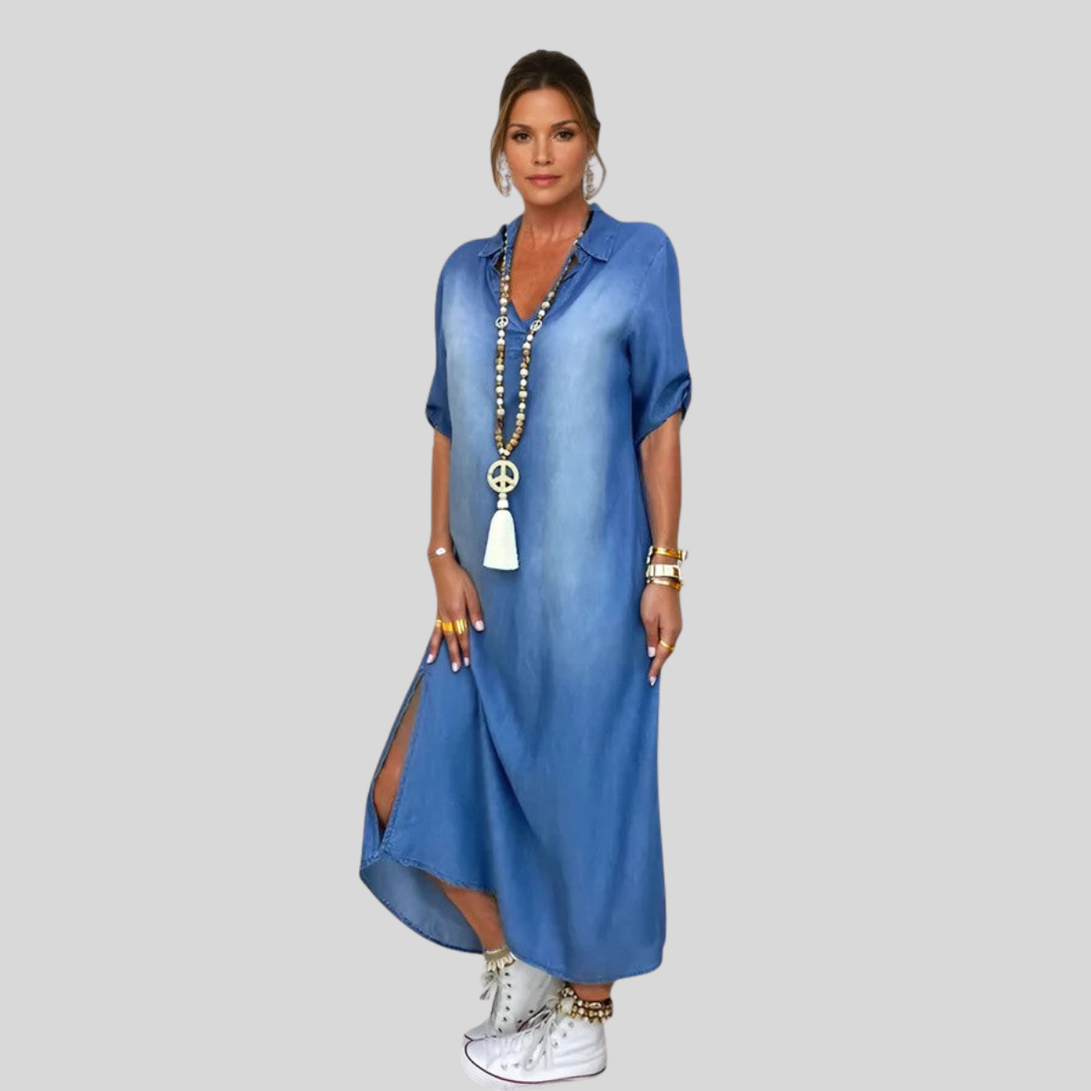 Elegant Women's Evening Dress - OutfitLondon