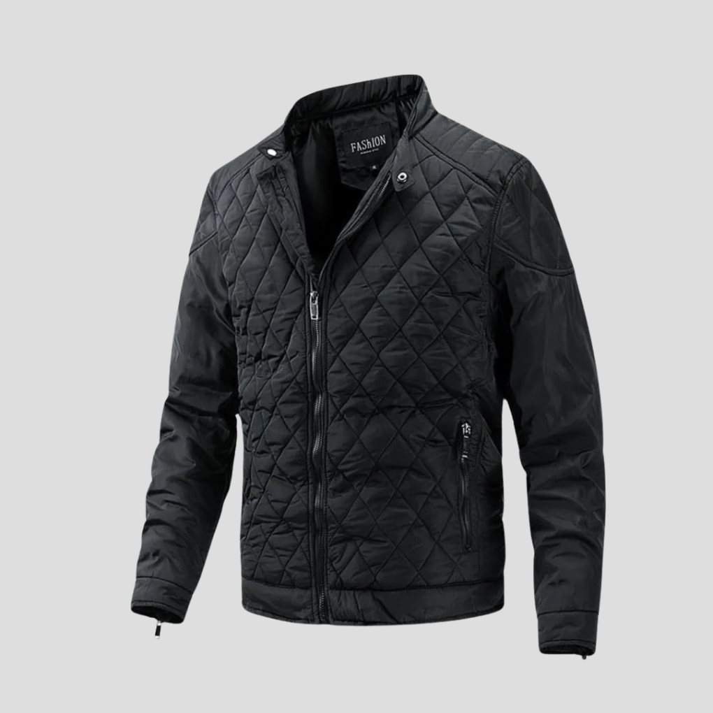 Men's Padded Coat - Classic Winter Jacket - OutfitLondon