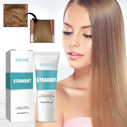 Silky Hair Smoothing Cream - Frizz Control & Heat Protect