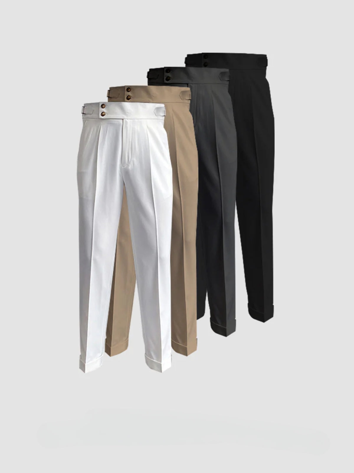 Men's Gurkha Pants Wool Tan