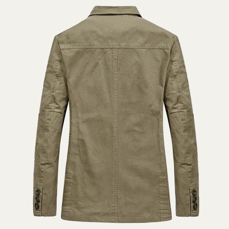 Classic Fit Three Button Trench Coat