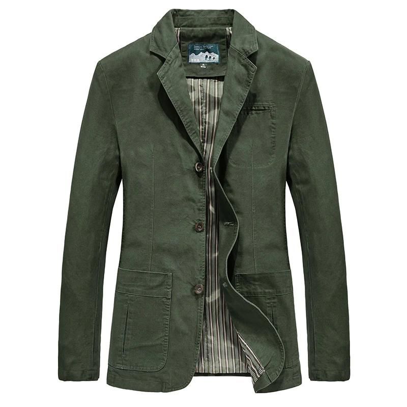 Classic Fit Three Button Blazer Jacket