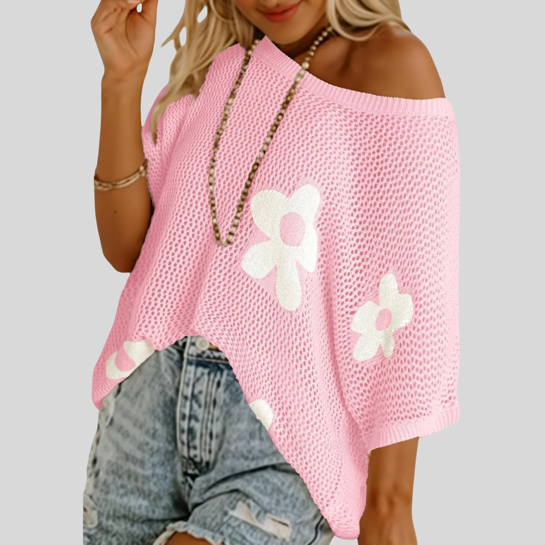 Chic Breathable Summer Blouse - OutfitLondon