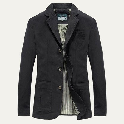 Classic Fit Three Button Trench Coat