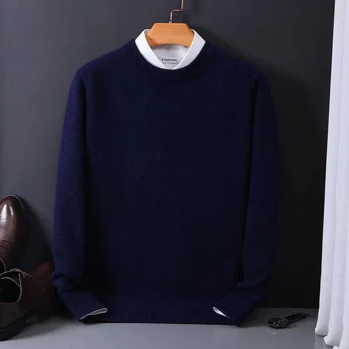 Soft Cashmere Oversized Crew Sweater