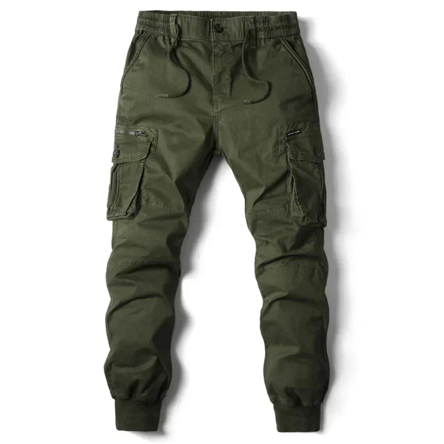 Flexible Combat Pants with Stretch Waistband
