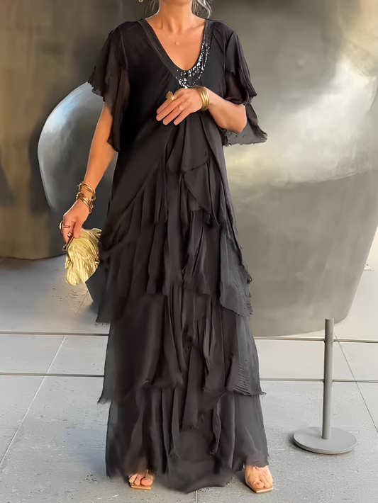 Beautiful Floor Length Maxi Dress - OutfitLondon
