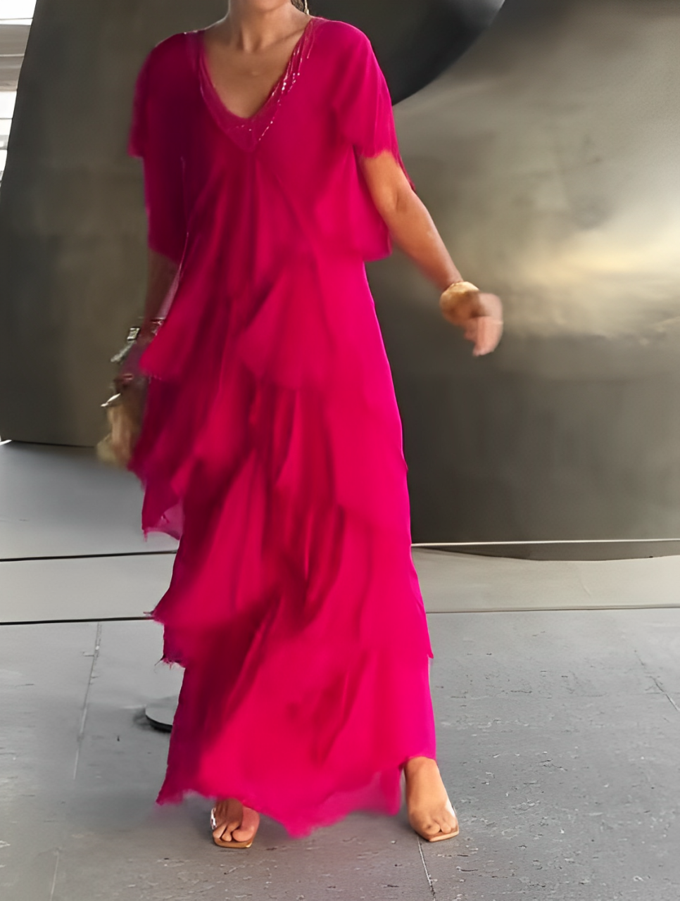 Beautiful Floor Length Maxi Dress