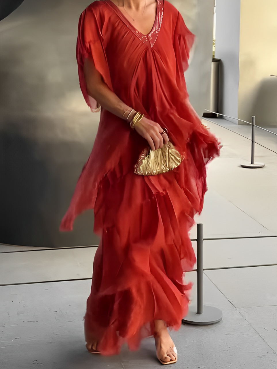 Beautiful Floor Length Maxi Dress