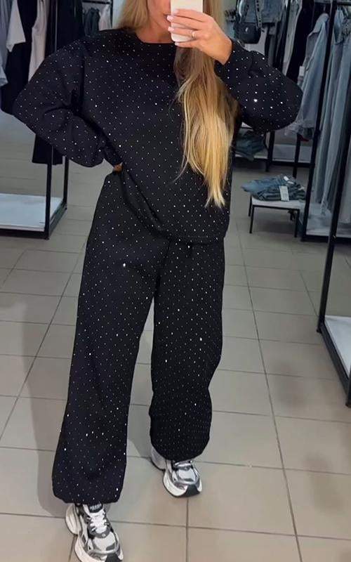 Glitter Knit Sweater Set - OutfitLondon