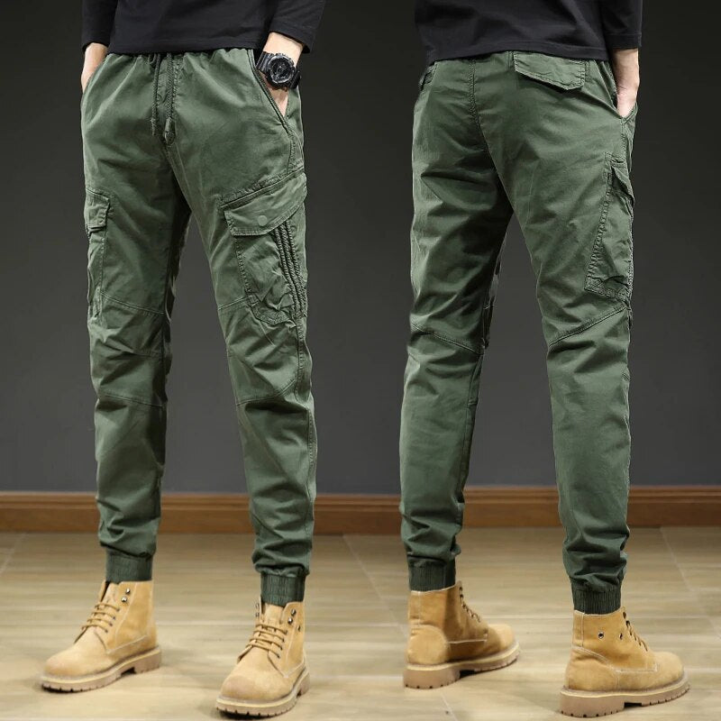 Relaxed Fit Mens Casual Work Pants - OutfitLondon