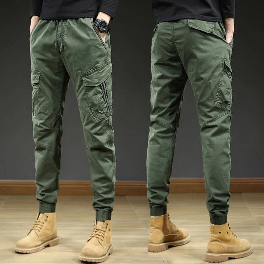 Relaxed Fit Mens Casual Work Pants - OutfitLondon