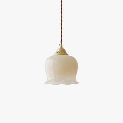Classic Glass Drop Pendant Light Fixture