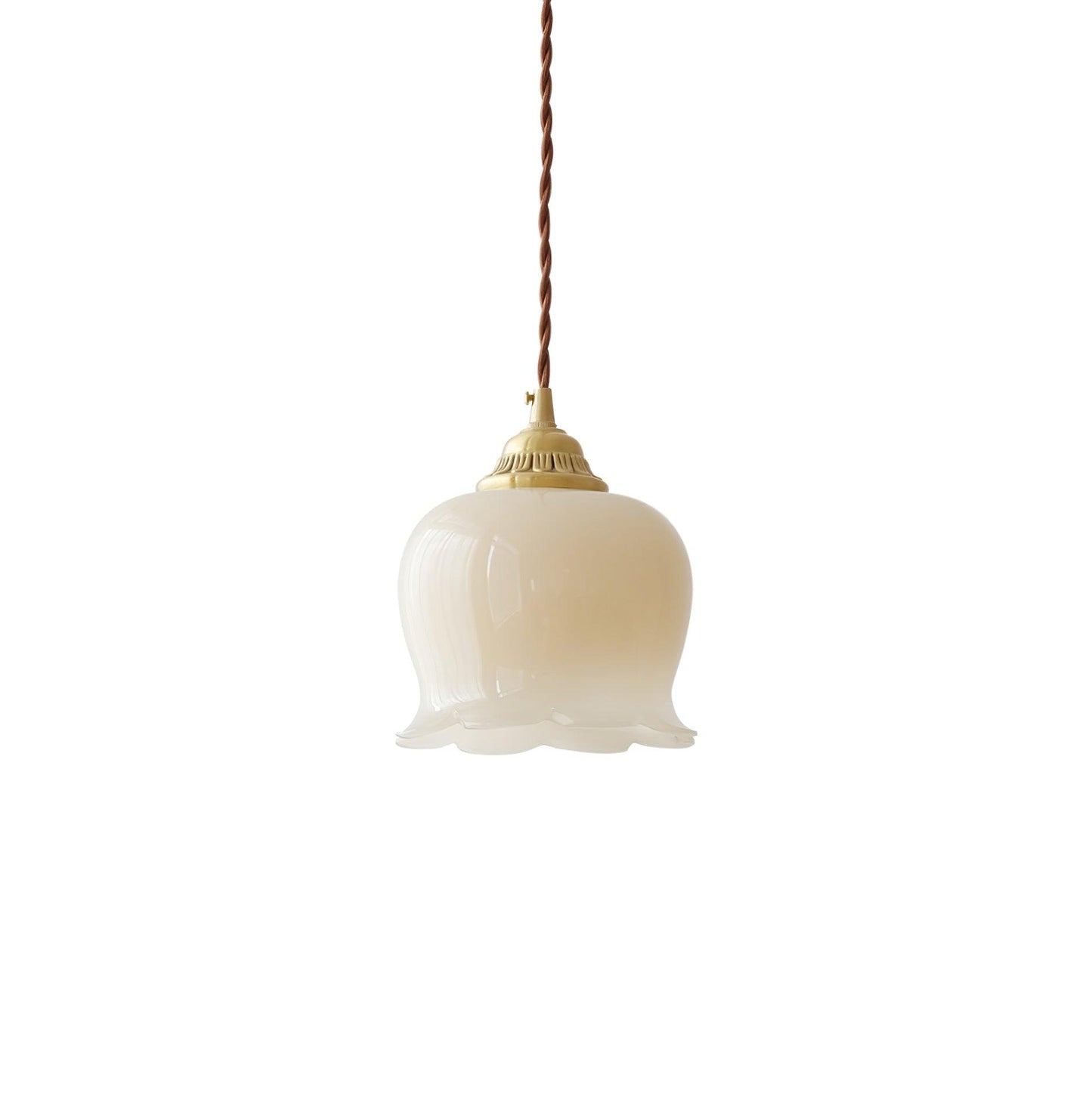 Classic Glass Drop Pendant Light Fixture