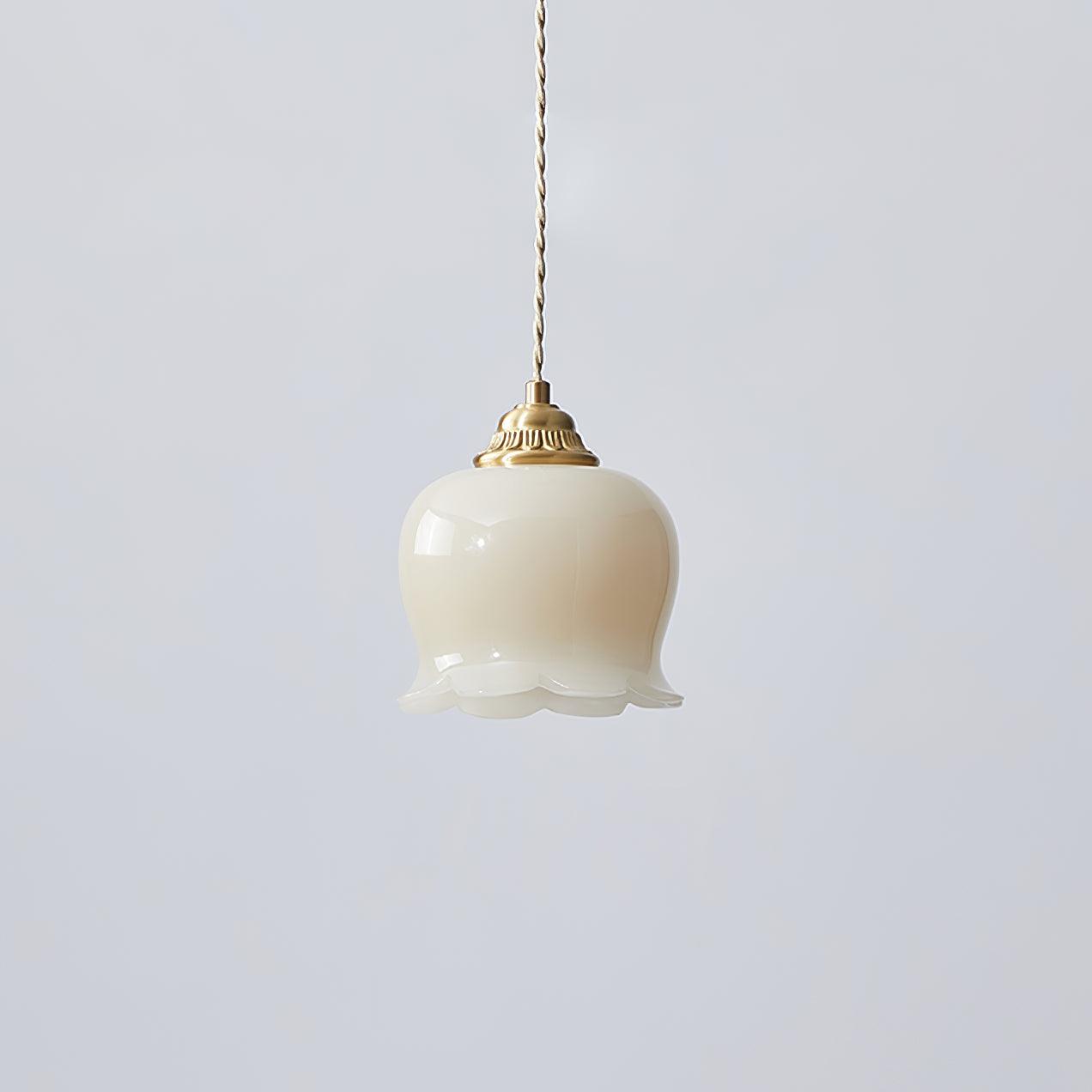 Classic Glass Drop Pendant Light Fixture