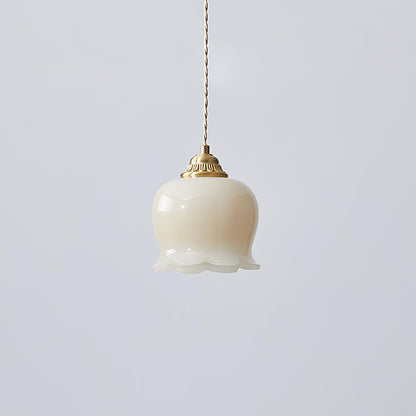Classic Glass Drop Pendant Light Fixture