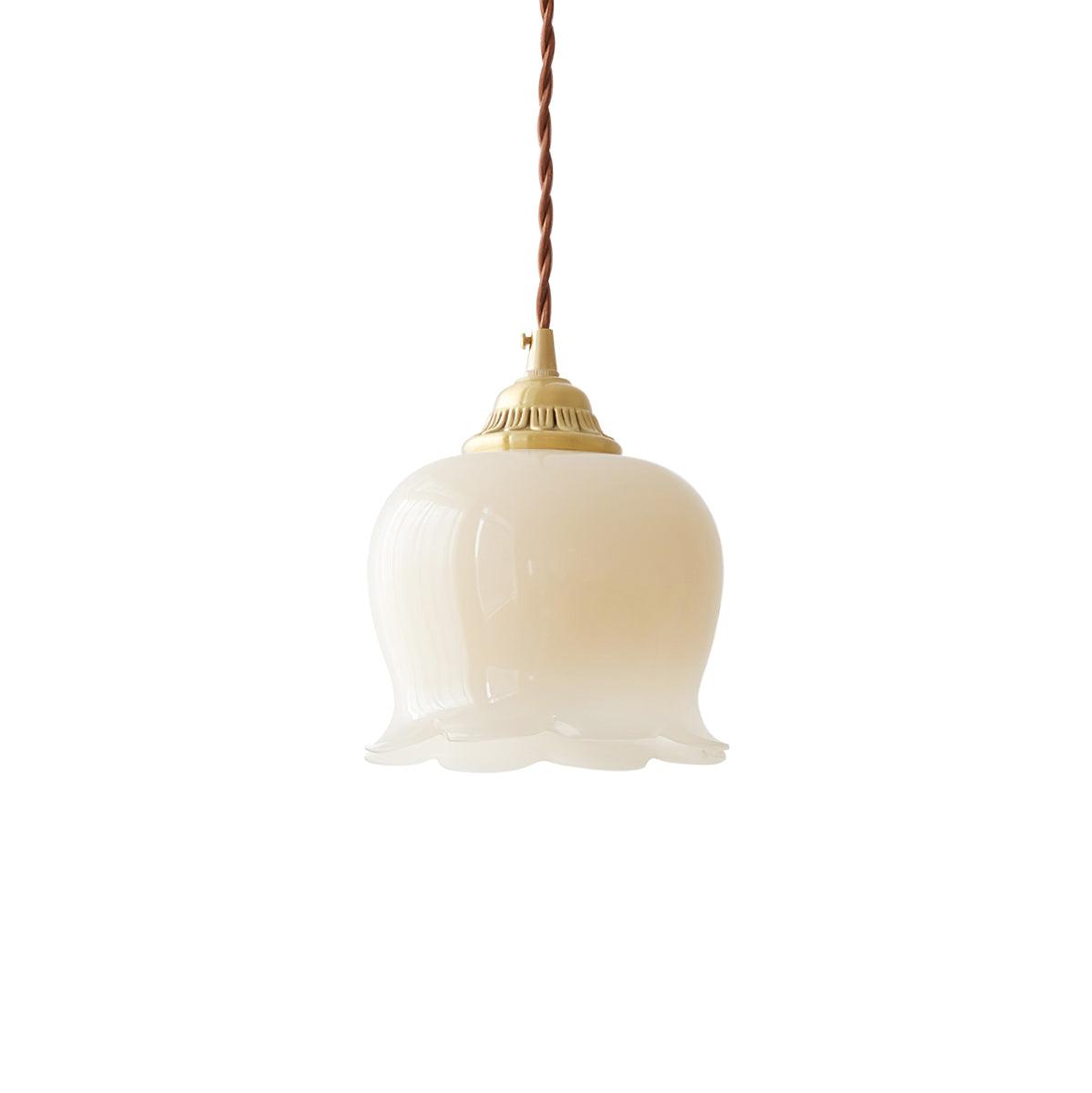 Classic Glass Drop Pendant Light Fixture