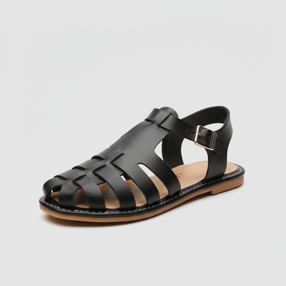 Comfortable Closed Toe Strap Sandals