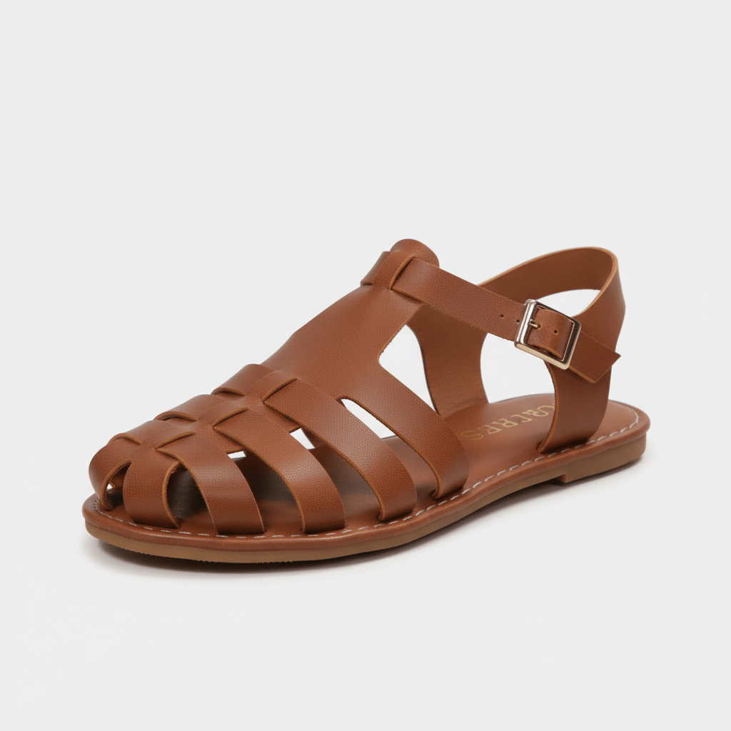 Comfortable Closed Toe Strap Sandals