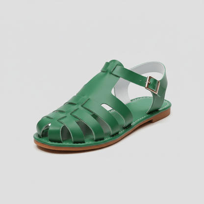 Comfortable Closed Toe Strap Sandals - OutfitLondon