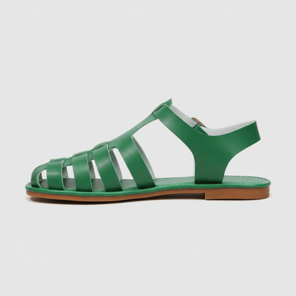 Comfortable Closed Toe Strap Sandals