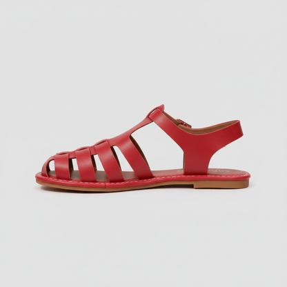 Comfortable Closed Toe Strap Sandals