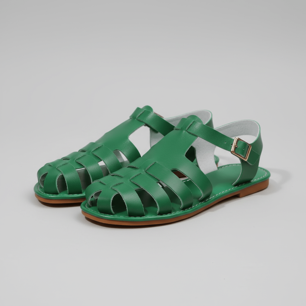 Comfortable Closed Toe Strap Sandals
