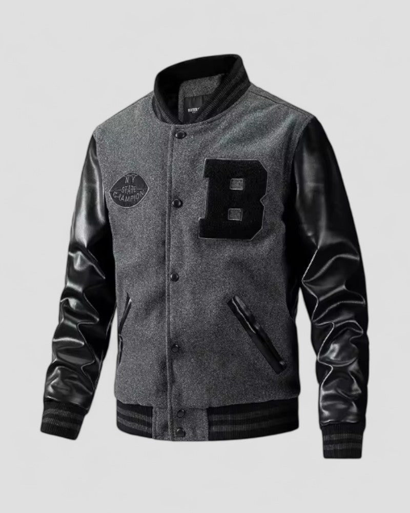 Men's Vintage College Jacket - OutfitLondon