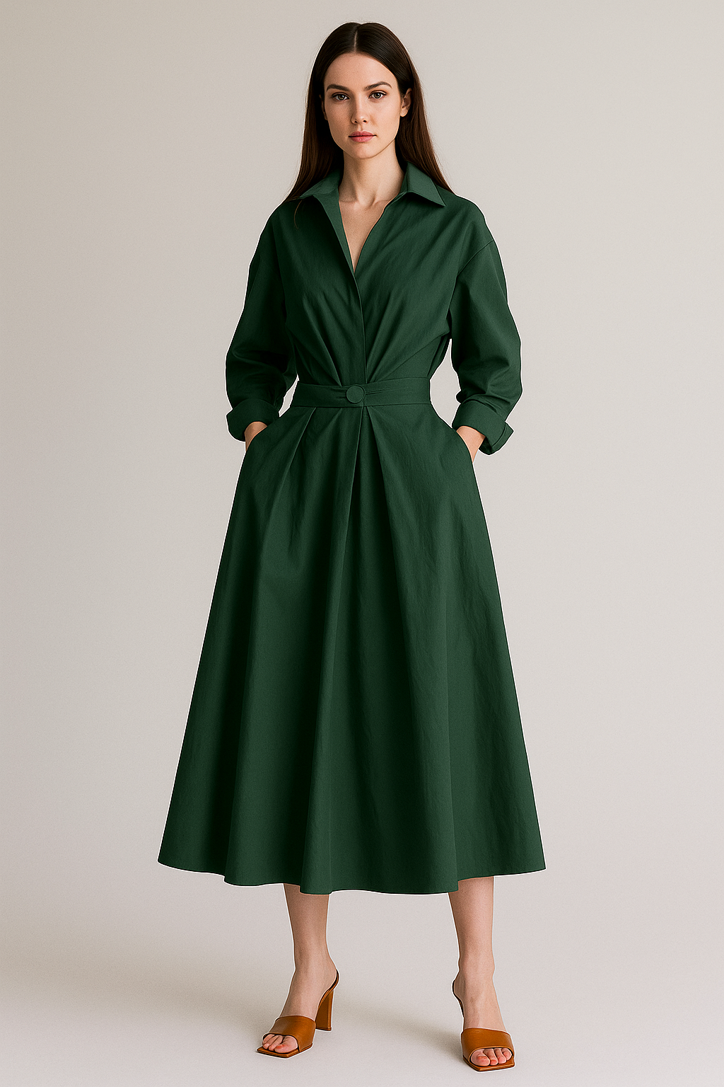 Velorey Women's A-Line Dress Vintage Style