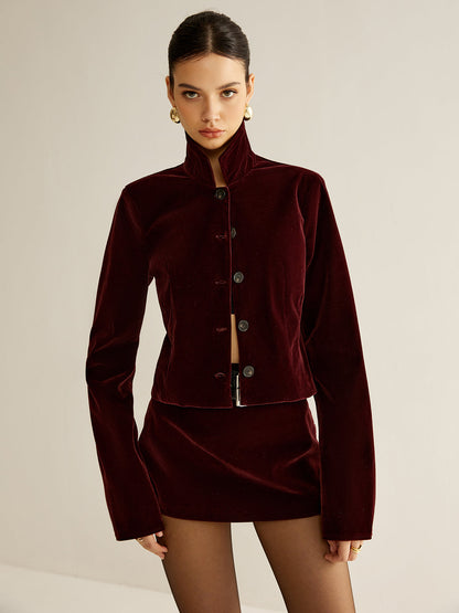 Luxurious Soft Padded Short Jacket