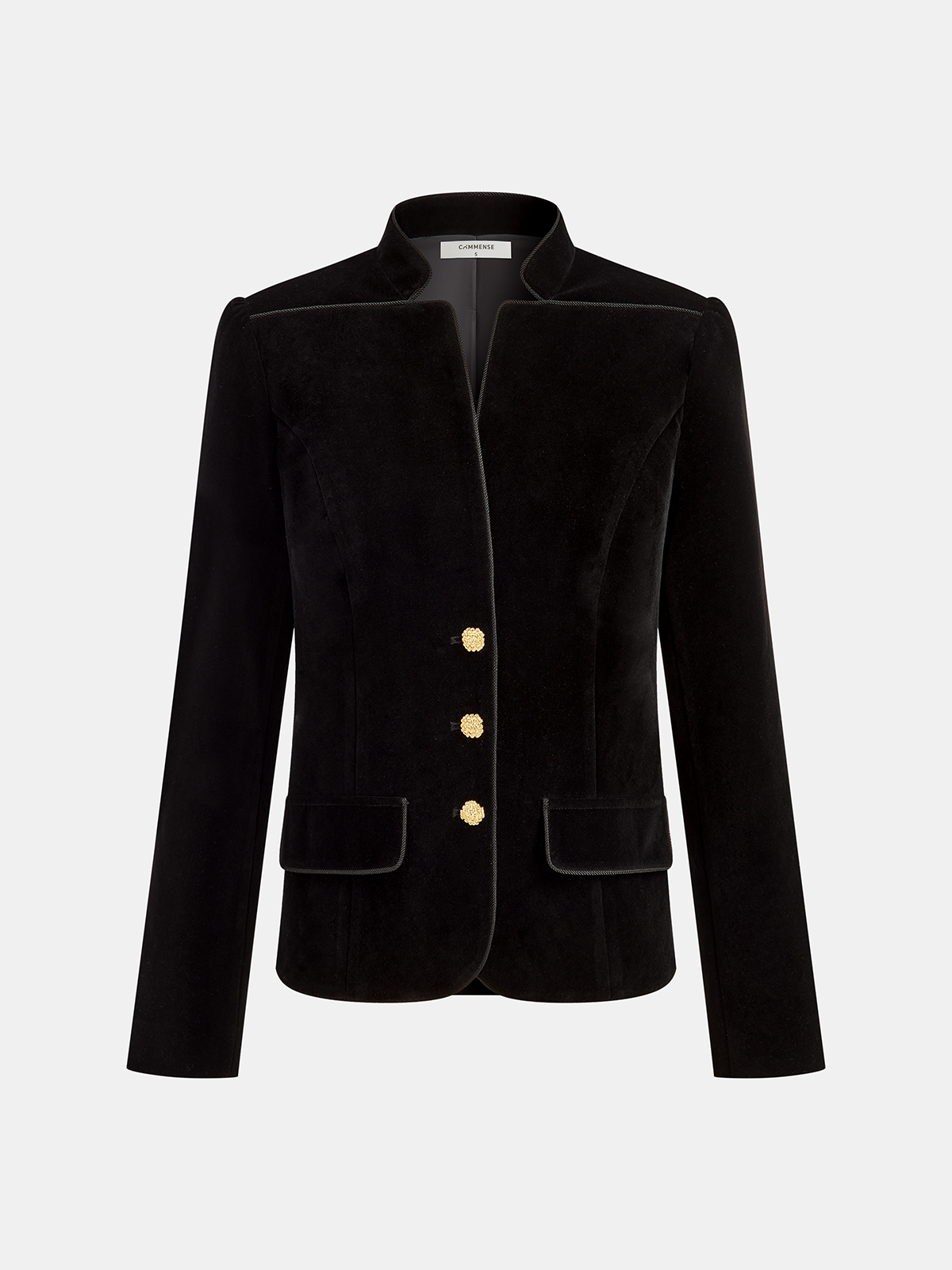 Luxurious Soft Peaked Lapel Blazer