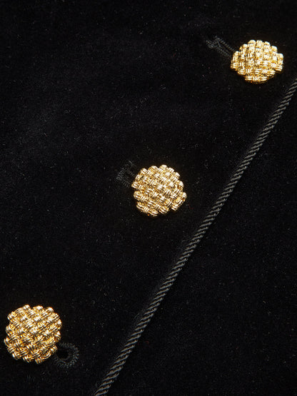 Luxurious Soft Peaked Lapel Blazer