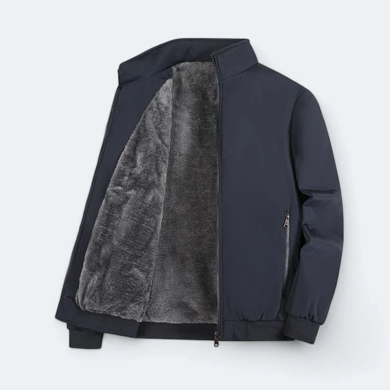 Italian Style Leather Jacket - OutfitLondon
