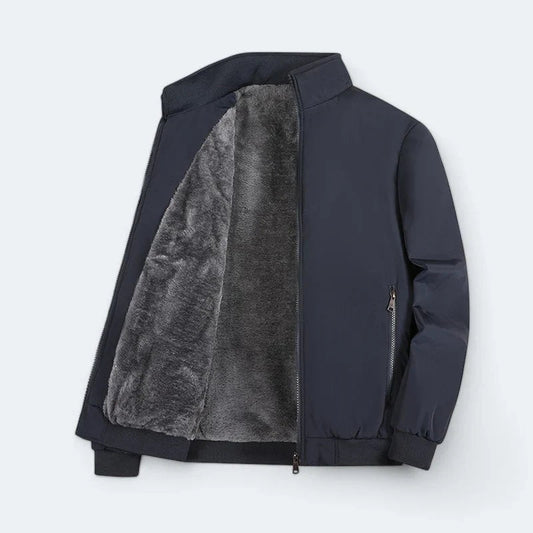 Italian Style Leather Jacket - OutfitLondon