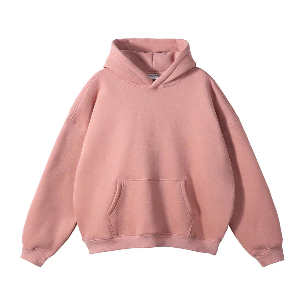 Comfy Oversized Hoodie - Gentle Light Blue Sweatshirt