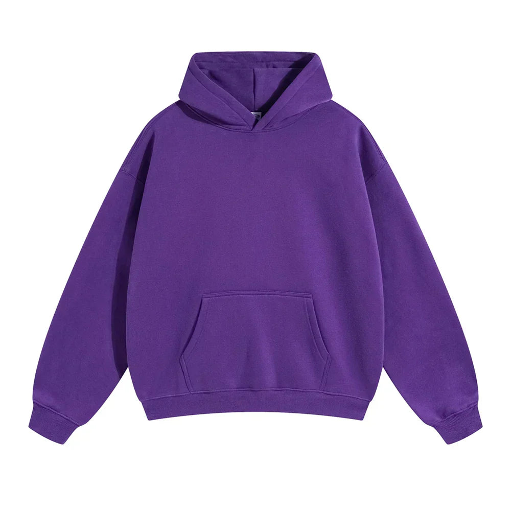 Comfy Oversized Hoodie - Gentle Light Blue Sweatshirt