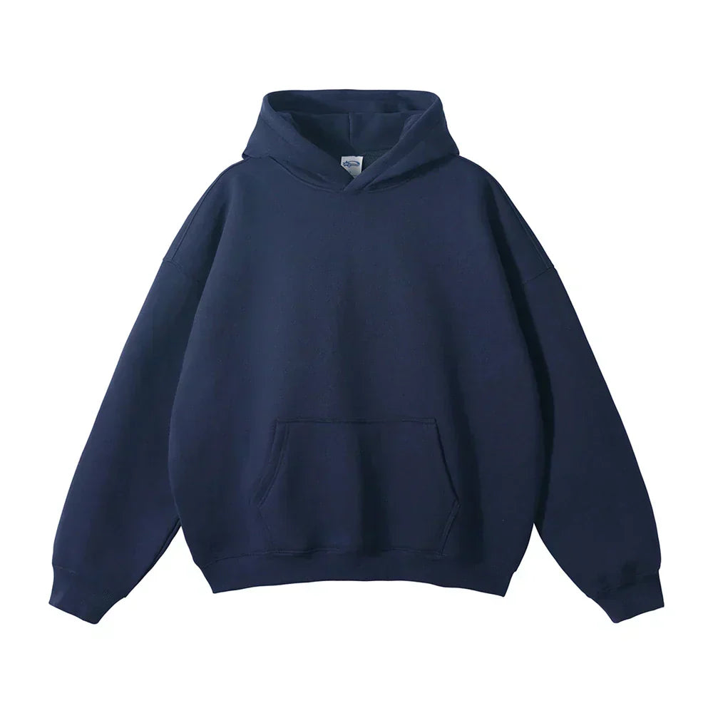 Comfy Oversized Hoodie - Gentle Light Blue Sweatshirt