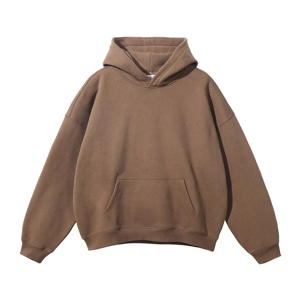 Comfy Oversized Hoodie - Gentle Light Blue Sweatshirt