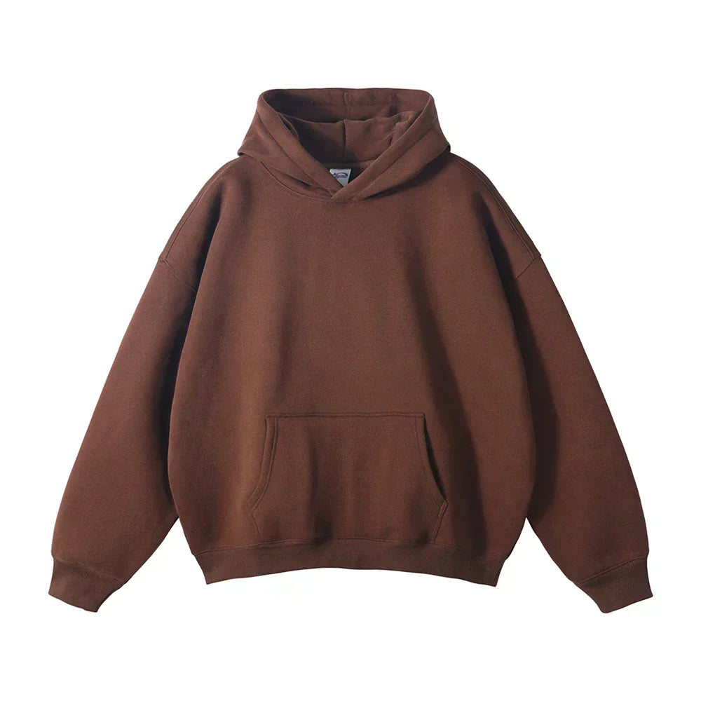 Comfy Oversized Hoodie - Gentle Light Blue Sweatshirt
