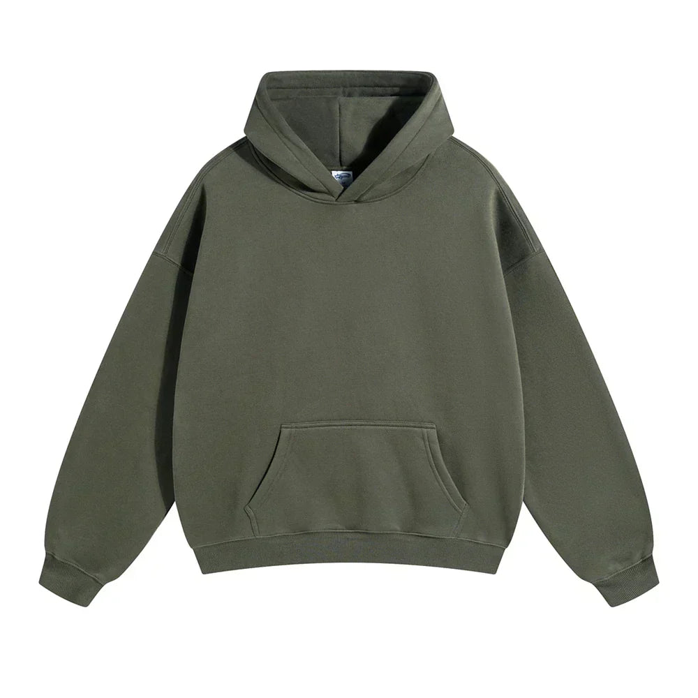 Comfy Oversized Hoodie - Gentle Light Blue Sweatshirt