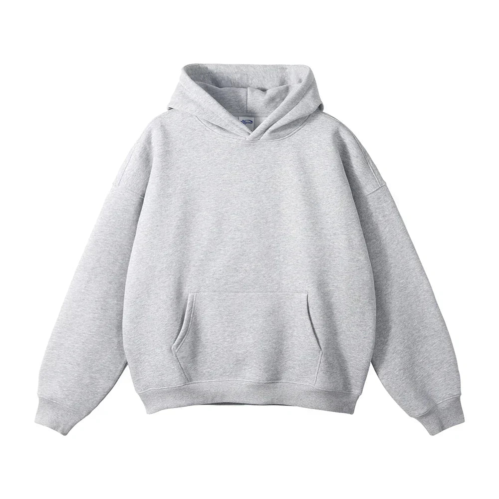 Comfy Oversized Hoodie - Gentle Light Blue Sweatshirt
