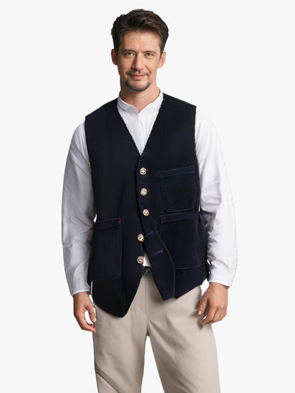 Textured Mens Corduroy Blazer Jacket