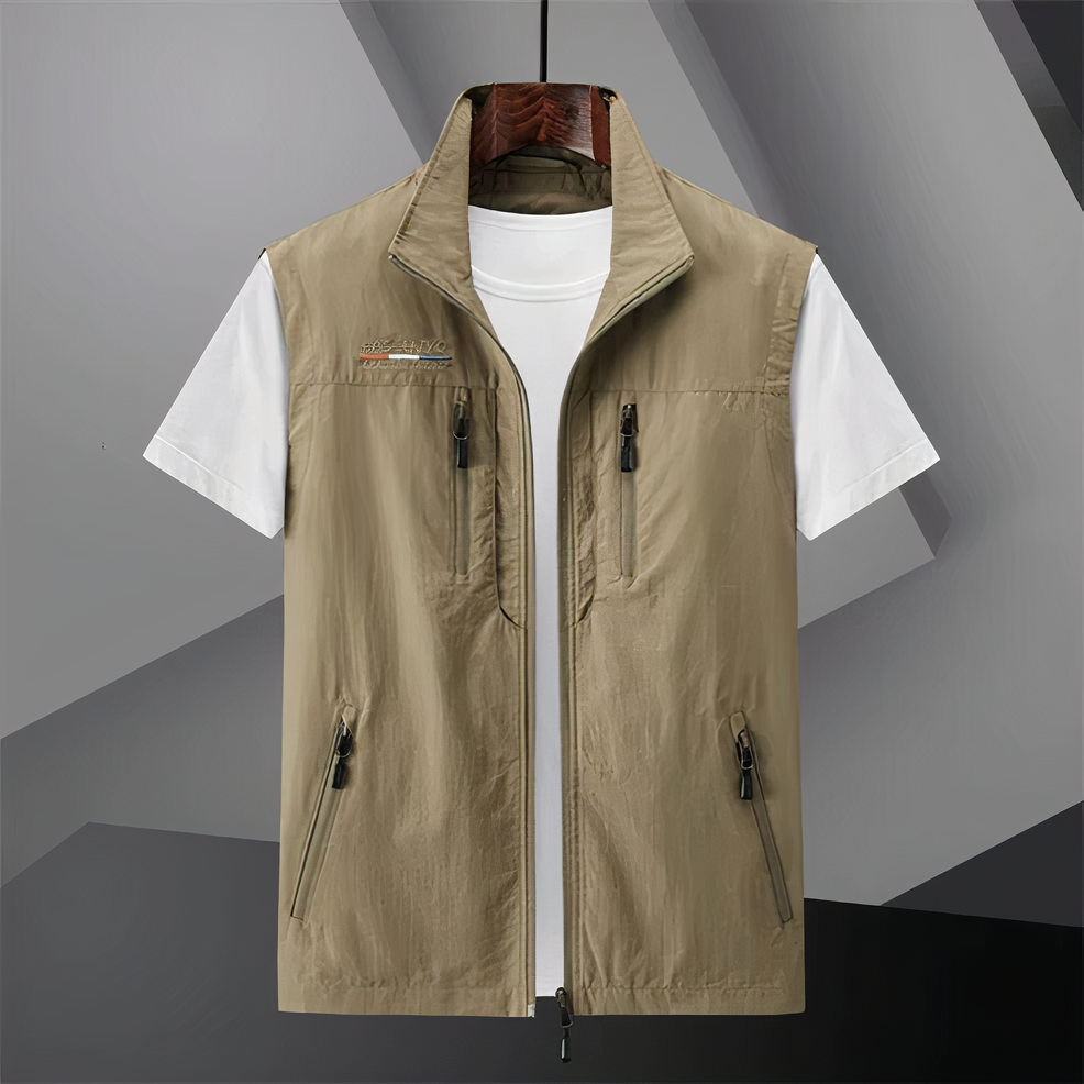 Waterproof Tactical Vest with Multiple Pockets