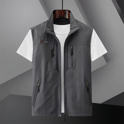 Waterproof Tactical Vest with Multiple Pockets